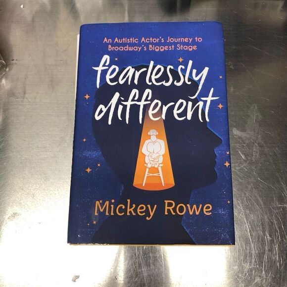 Fearlessly Different Mickey Rowe Signed Book - Picture 1 of 3